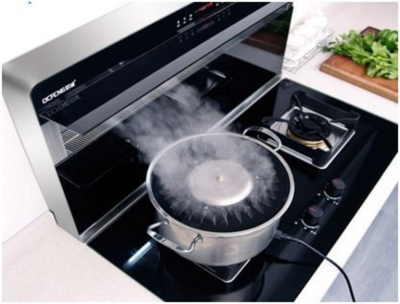 頂吸油煙機、側吸油煙機、集成灶的分析比較